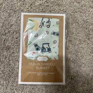 MudPie Muslin Swaddle Blanket
